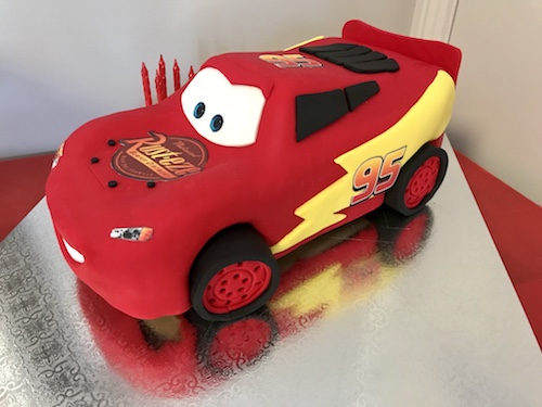 HowToCookThat : Cakes, Dessert & Chocolate | 3D Lightning McQueen Cars